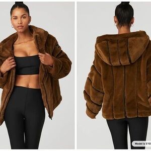 Alo Yoga Faux Fur Jacket
